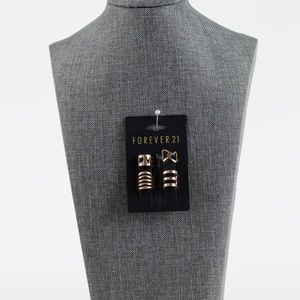 Forever 21 Earring Cuff Set